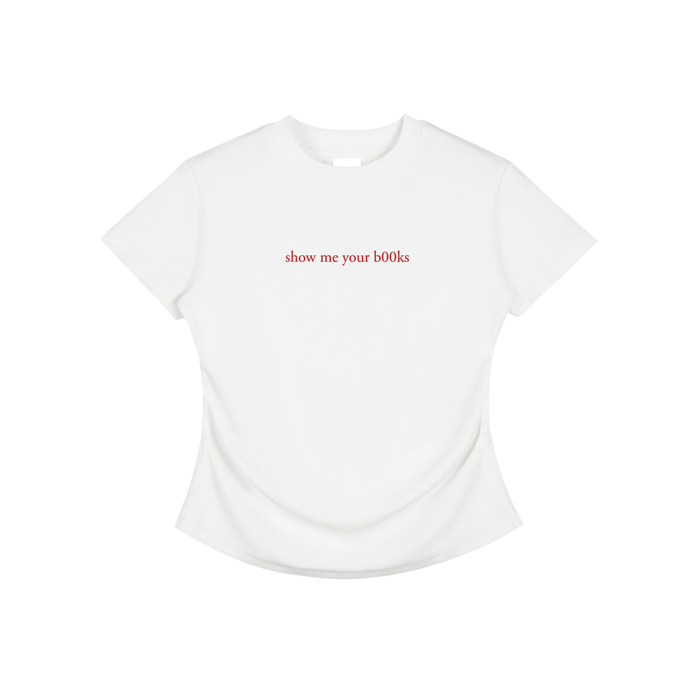 show me your b00ks Bodycon Tee