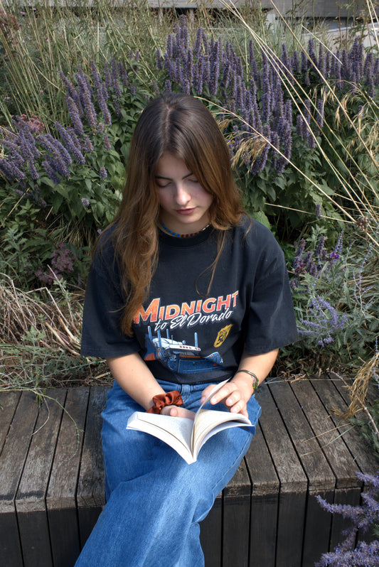 Midnight Enzyme Washed Tee