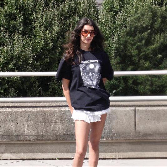 Leaving Reality Entering Fiction Tee