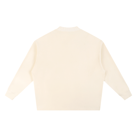 HANABI CLUB Knitted Oversize Sweatshirt