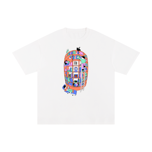 HANABI x Plantopia Bookcase Tee