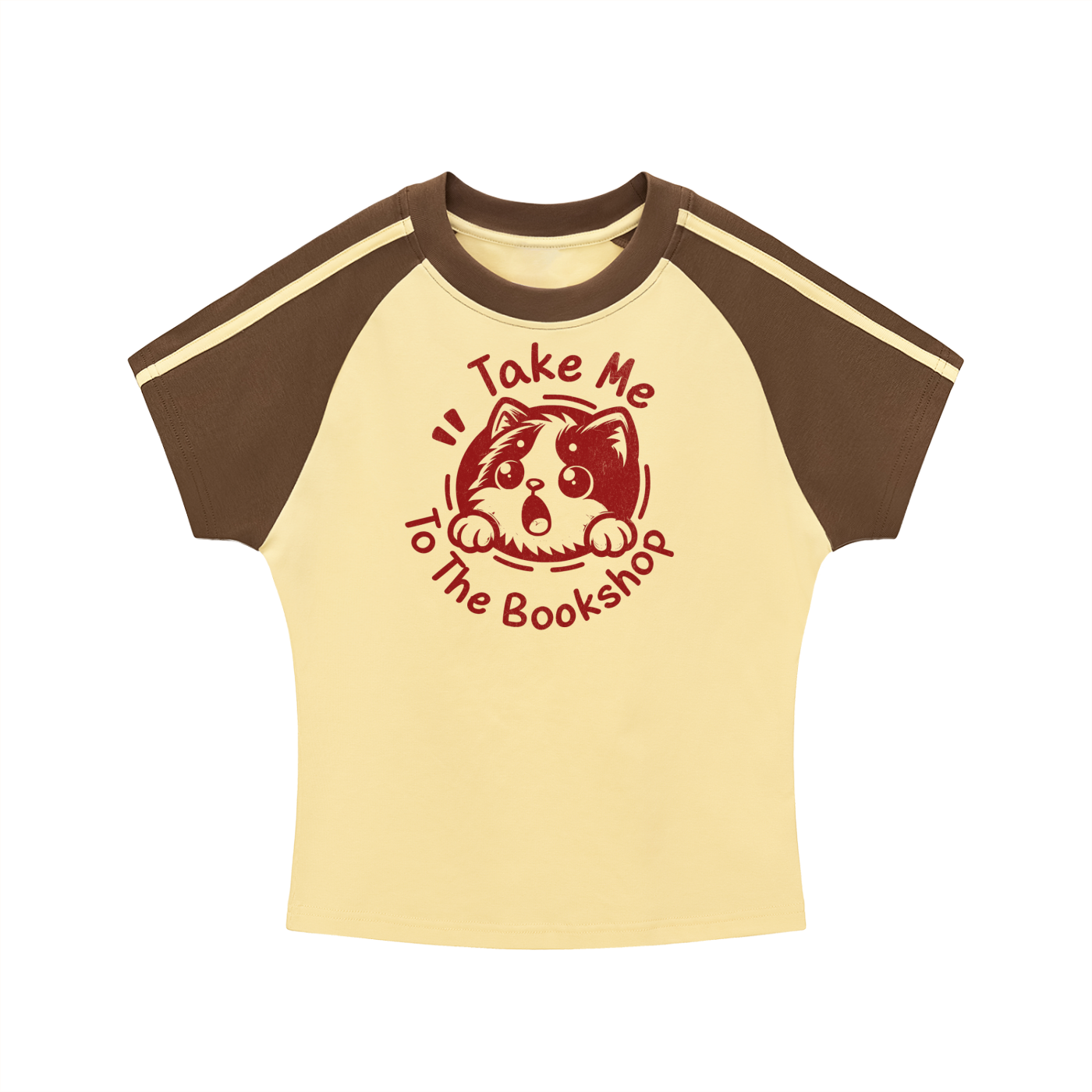 Take Me To The Bookshop Bodycon tee