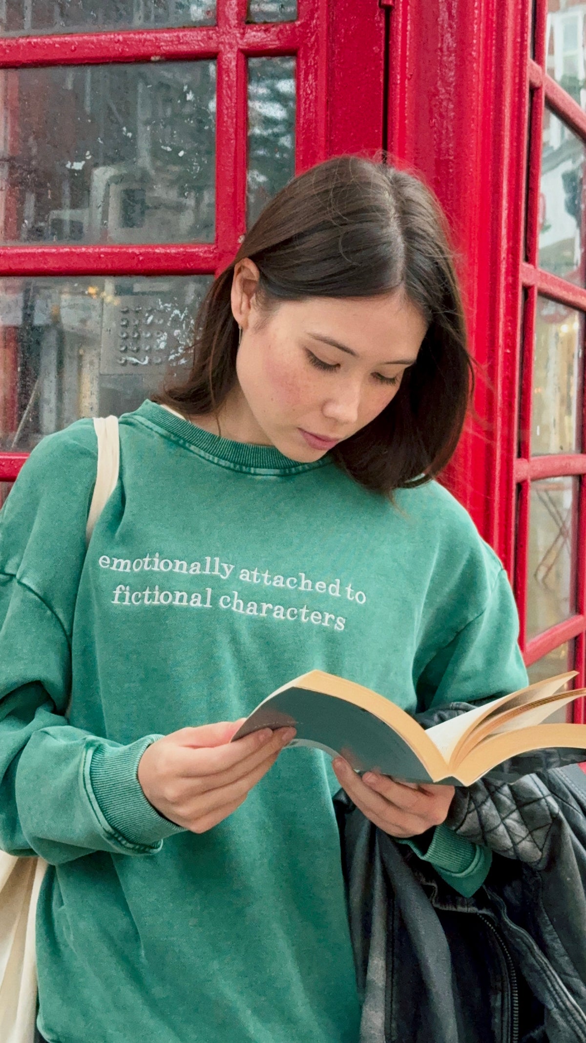 Unisex Emotionally Attached To Fictional Characters Sweatshirt