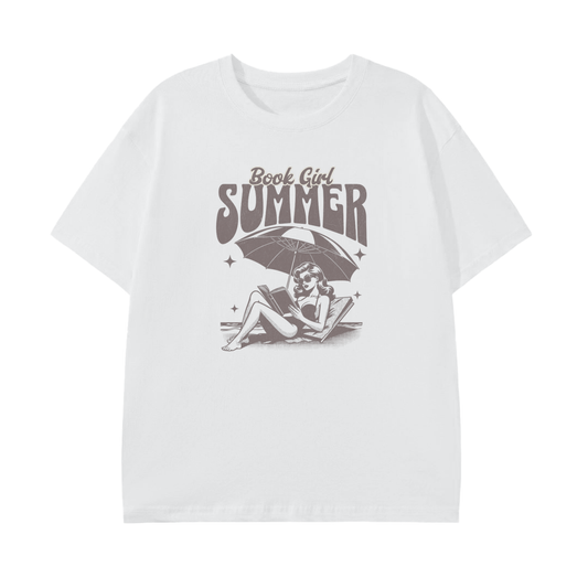 Book Girl Summer Tee