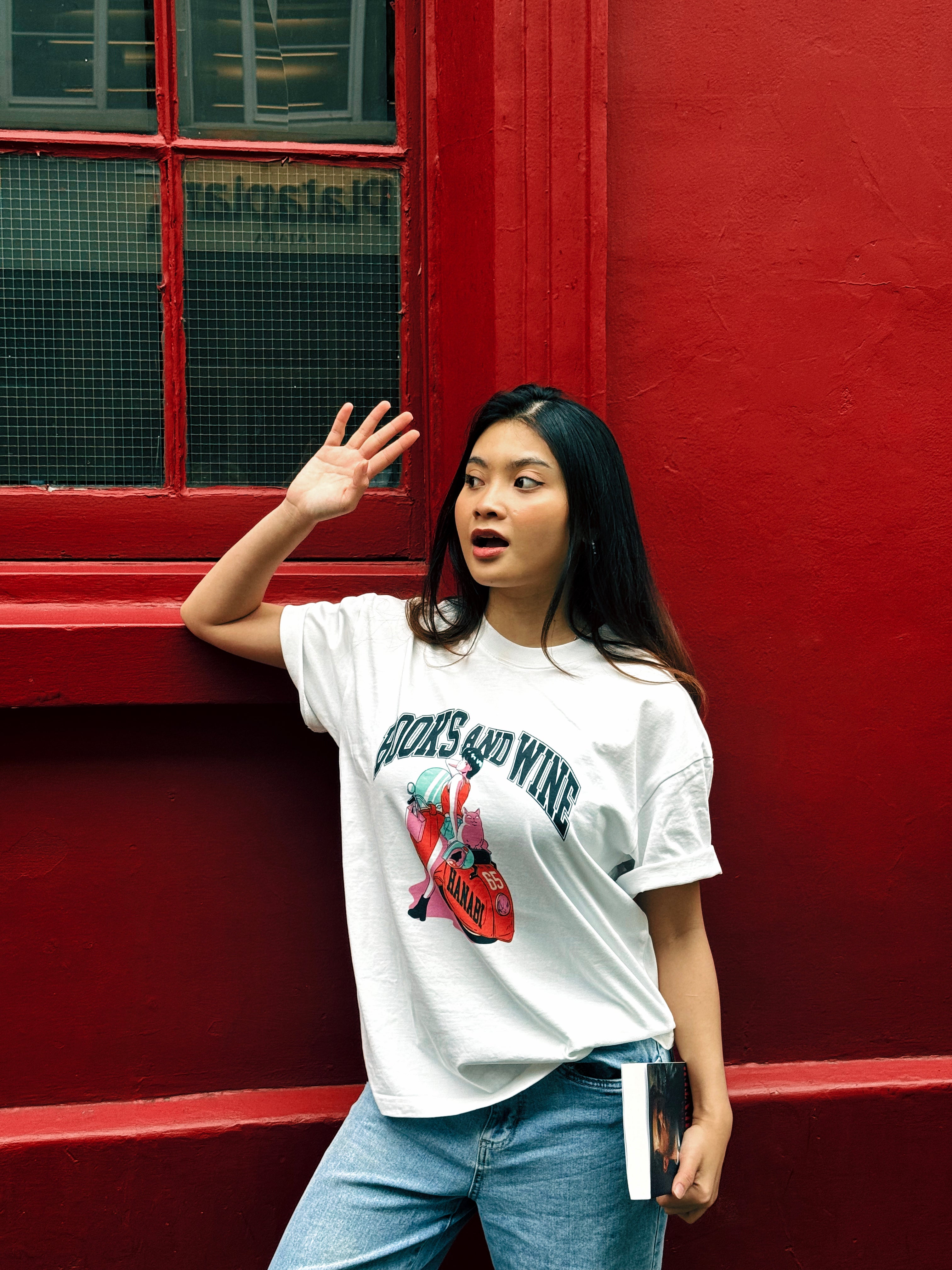 chao! x HANABI Books tee