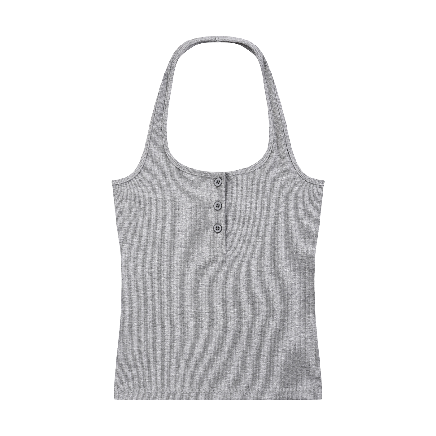 Book Addict Ribbed Henley Tank