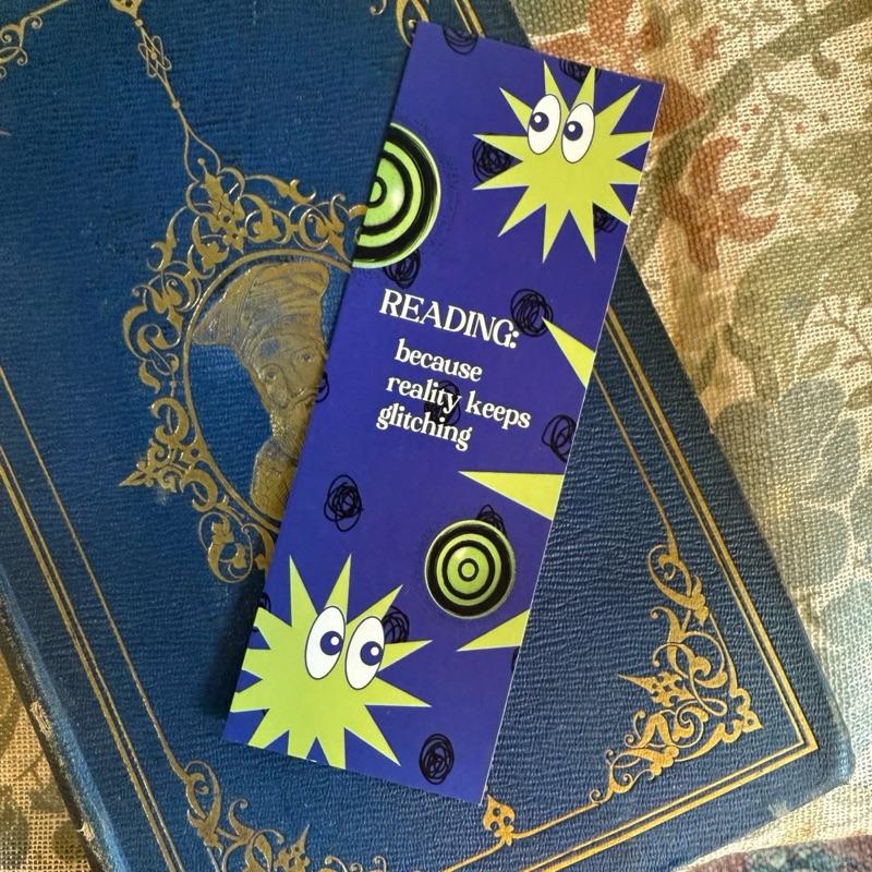 GLITCH - Double-Sided Bookmark