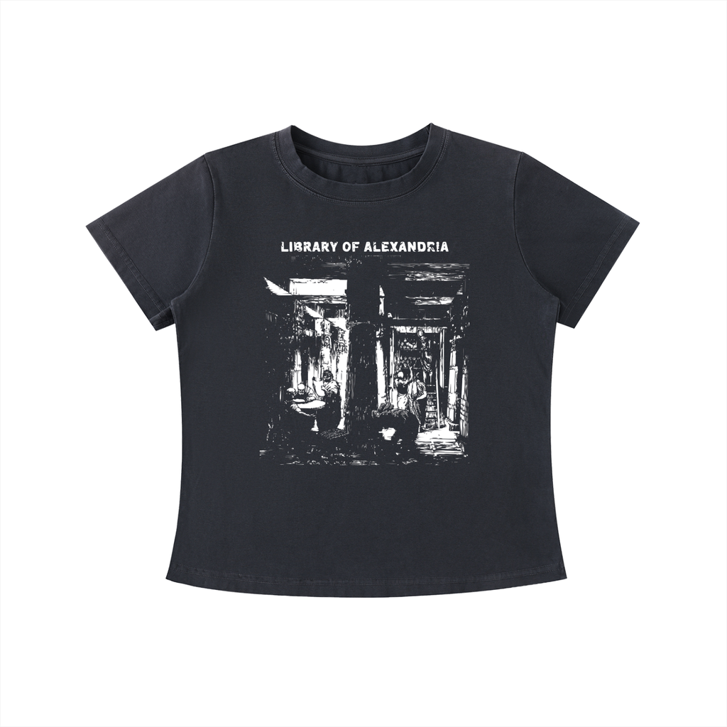 Library Of Alexandria Baby Tee
