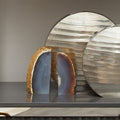 Grey and Gold Bookends | Bowerbird Agata
