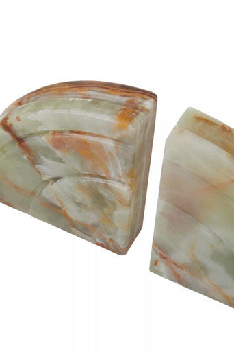 Set of Two Onyx Bookends | Oleena