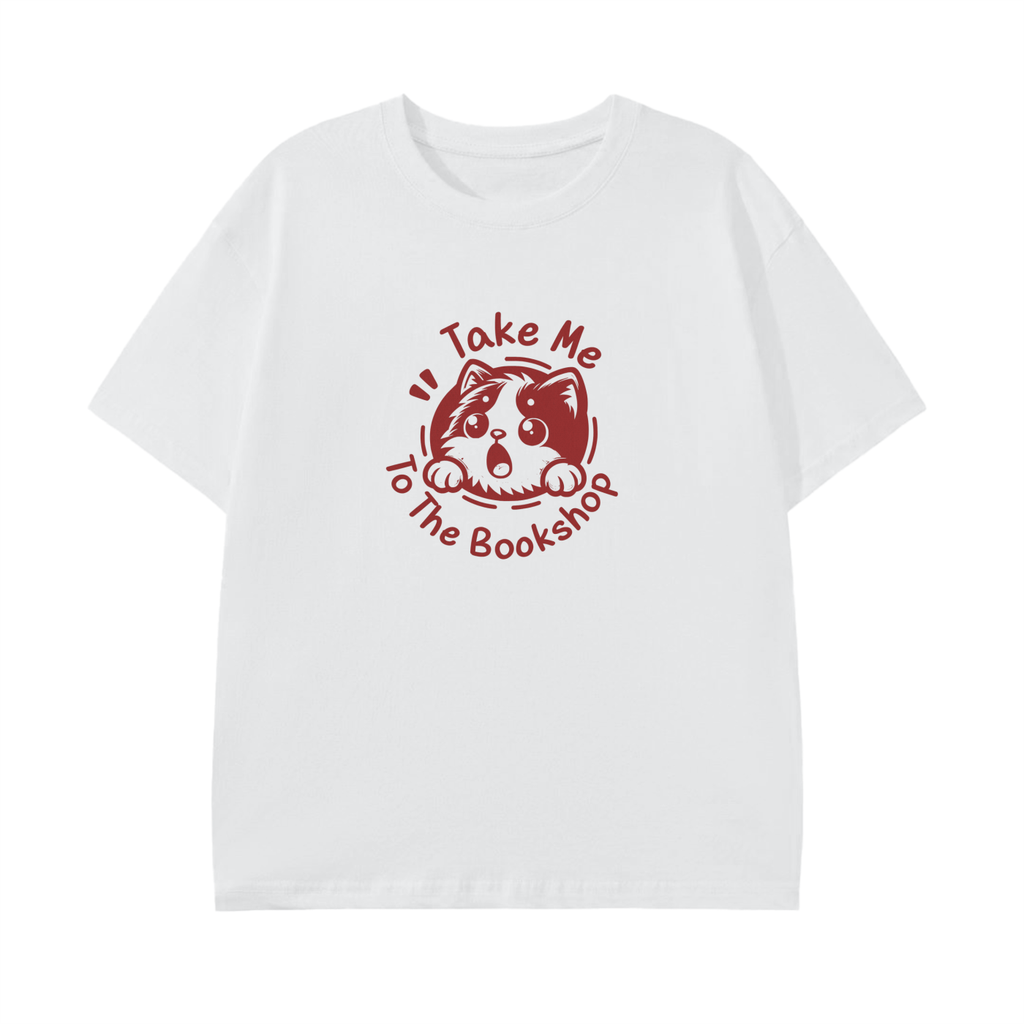 Take Me To The Bookshop Tee