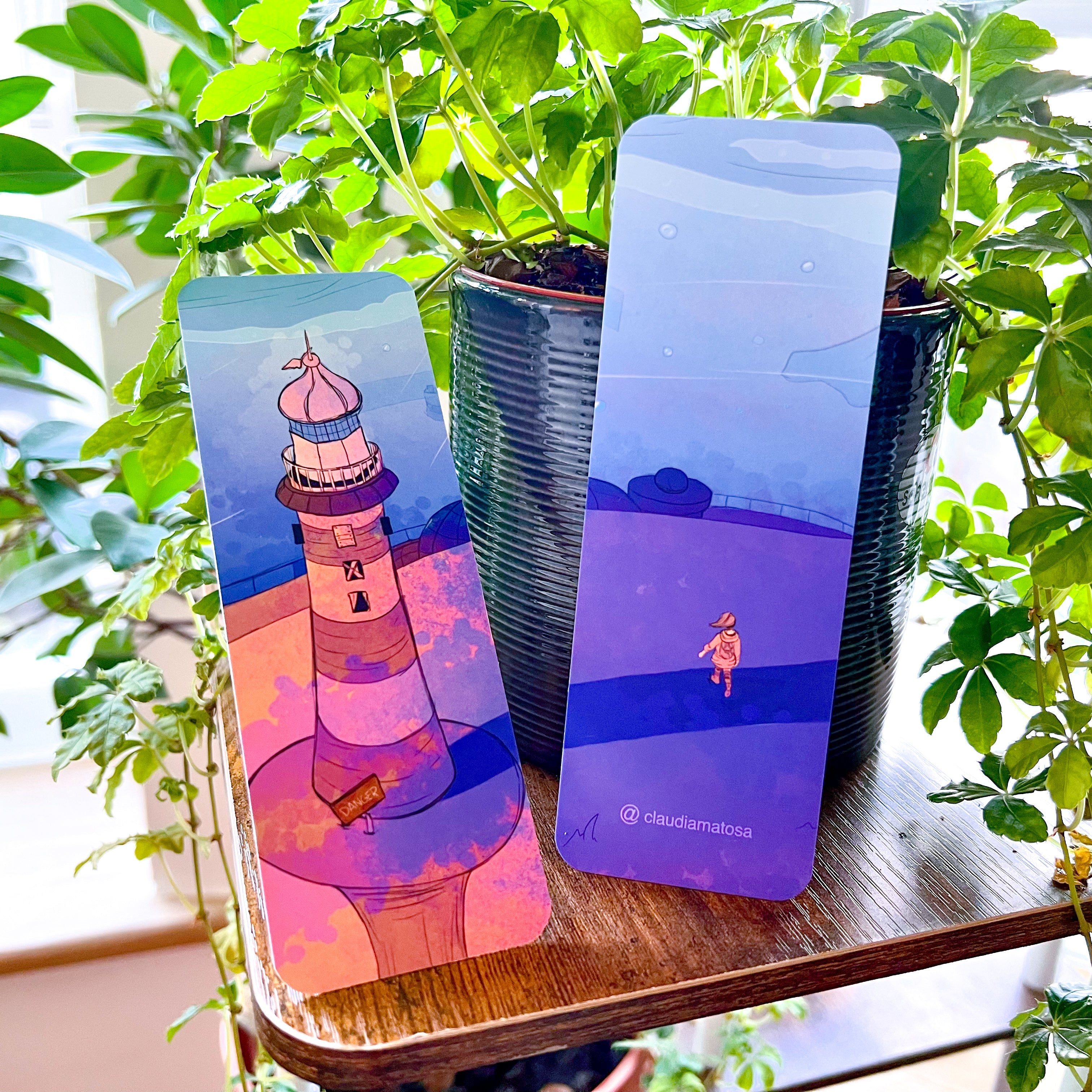 Double-Sided Sci-Fi Art Bookmark Bundle