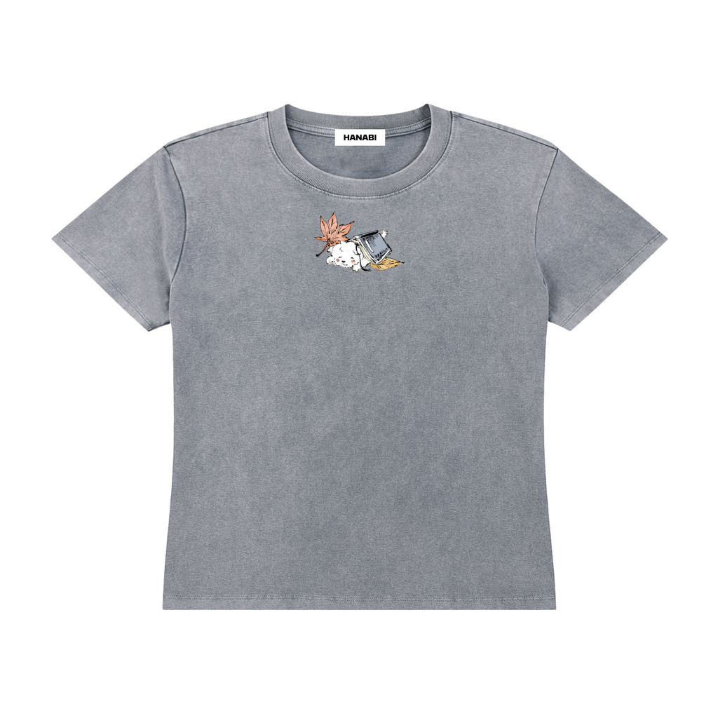 Leafy Pup Baby Tee