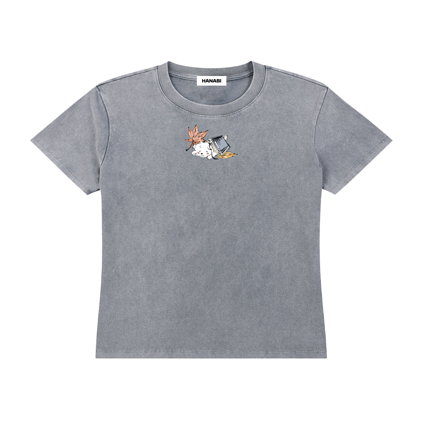 Leafy Pup Baby Tee