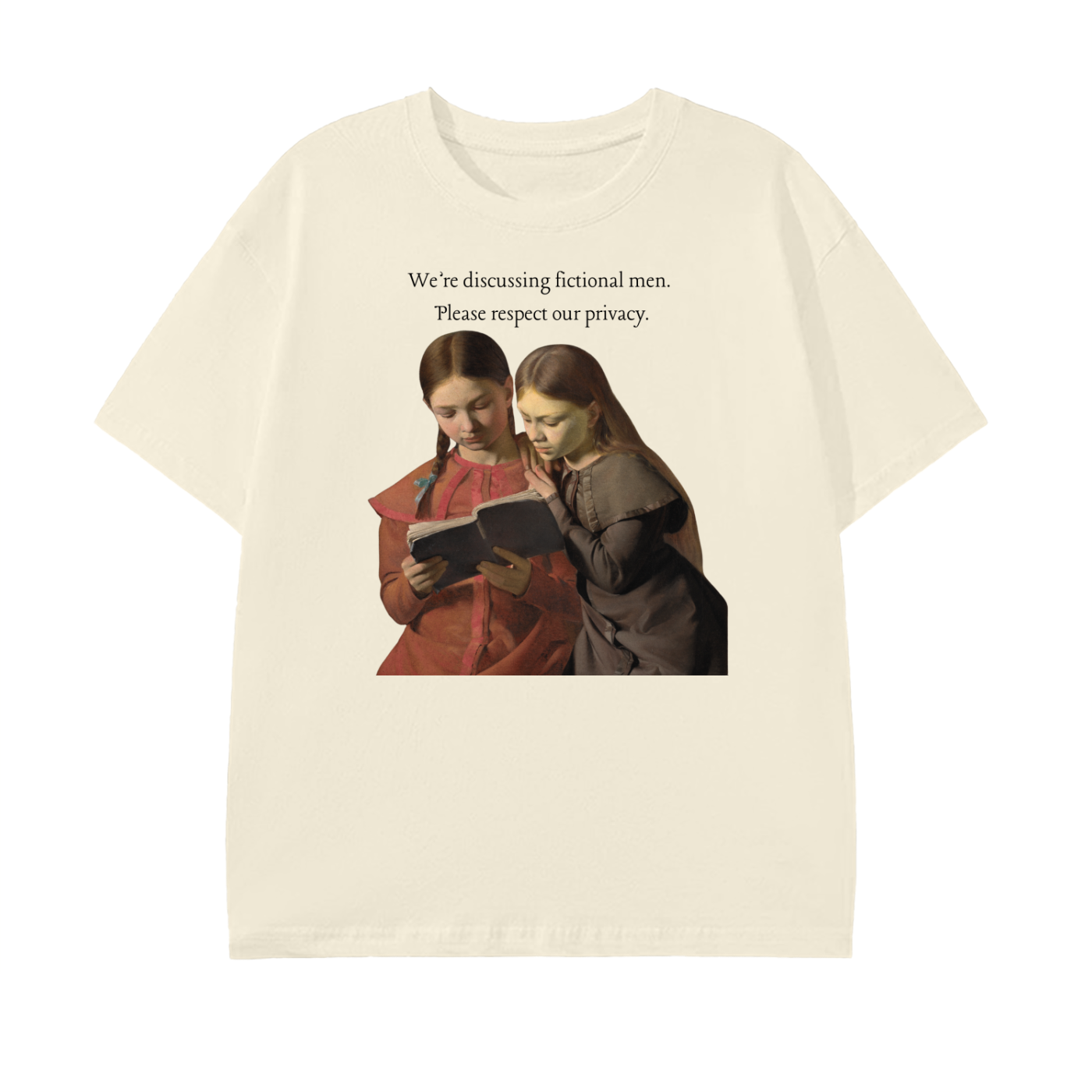 Discussing Fictional Men Tee