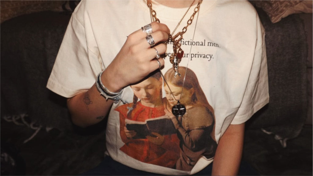 Discussing Fictional Men Tee