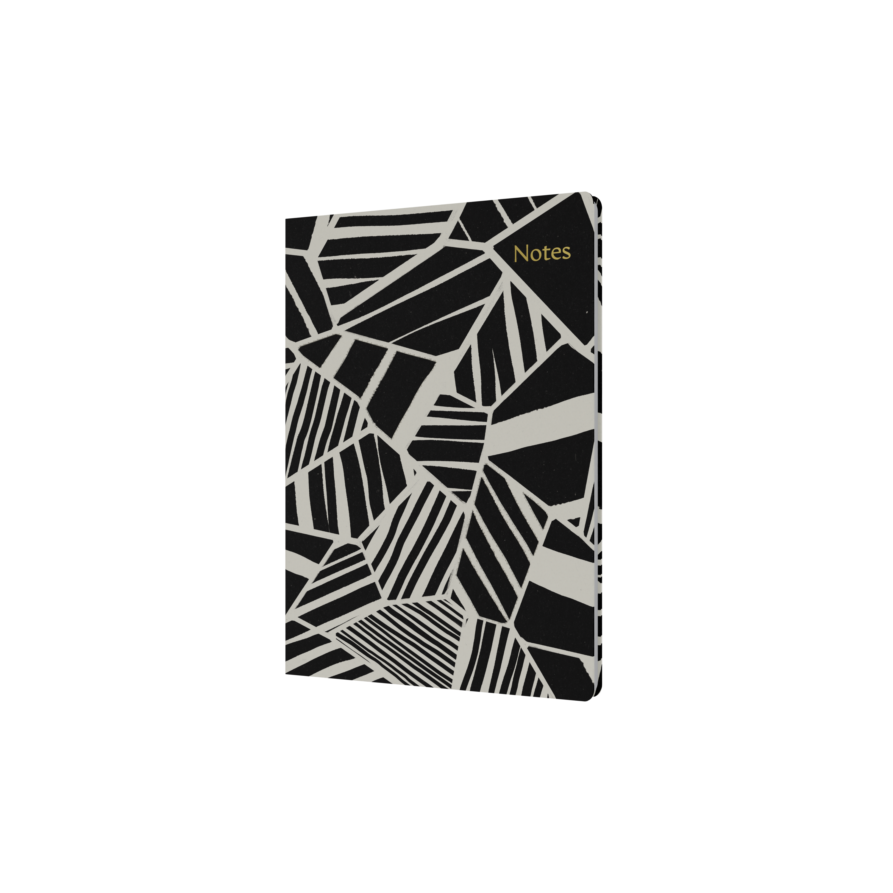 Bold Mono A5 Ruled Notebook