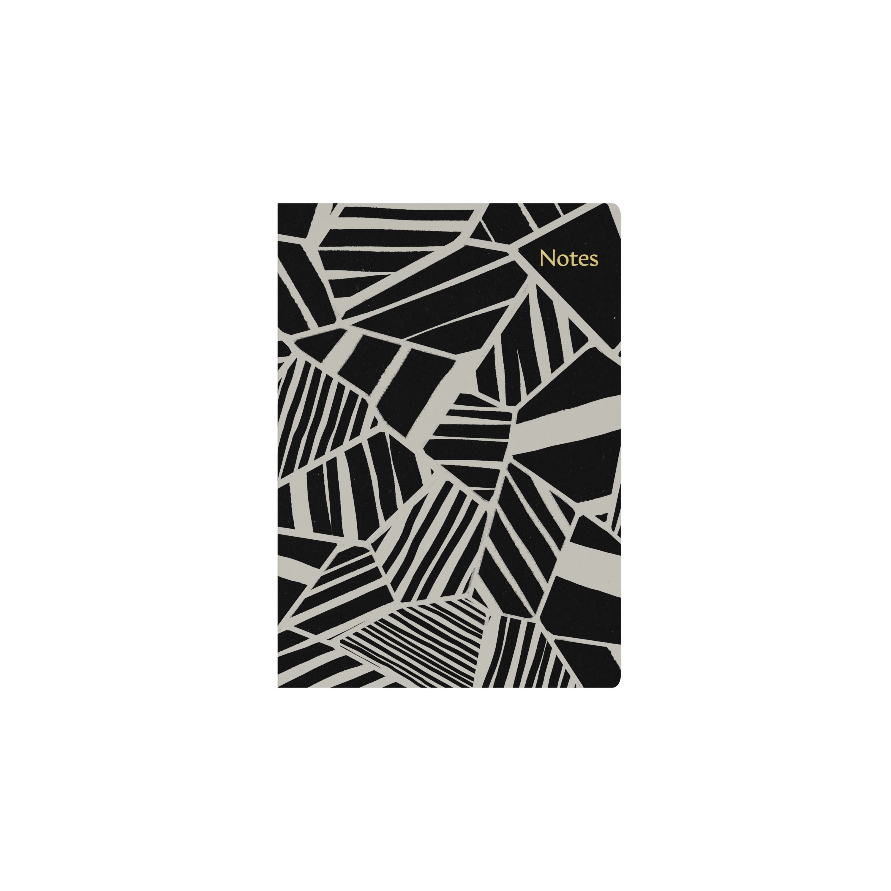 Bold Mono A5 Ruled Notebook