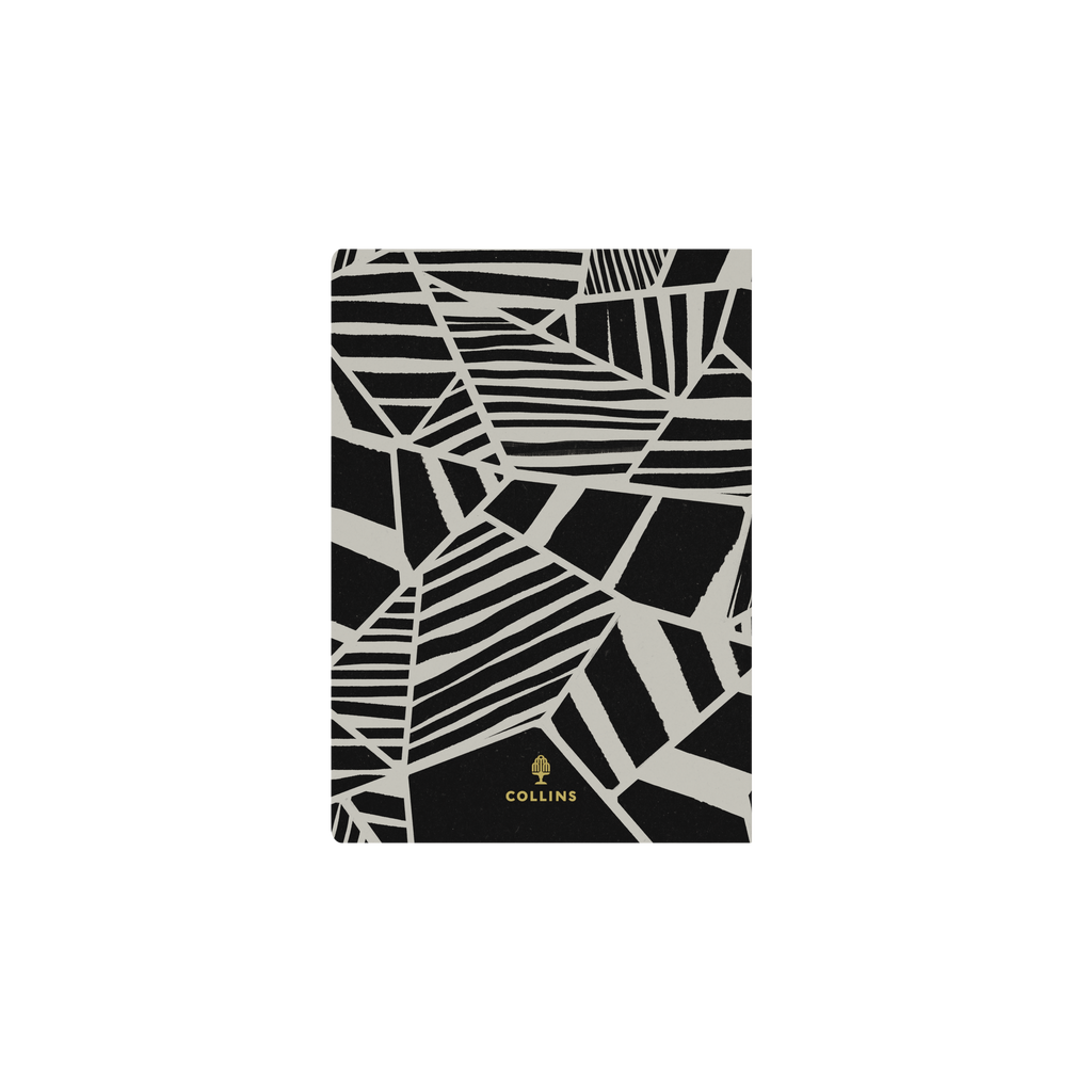 Bold Mono A5 Ruled Notebook