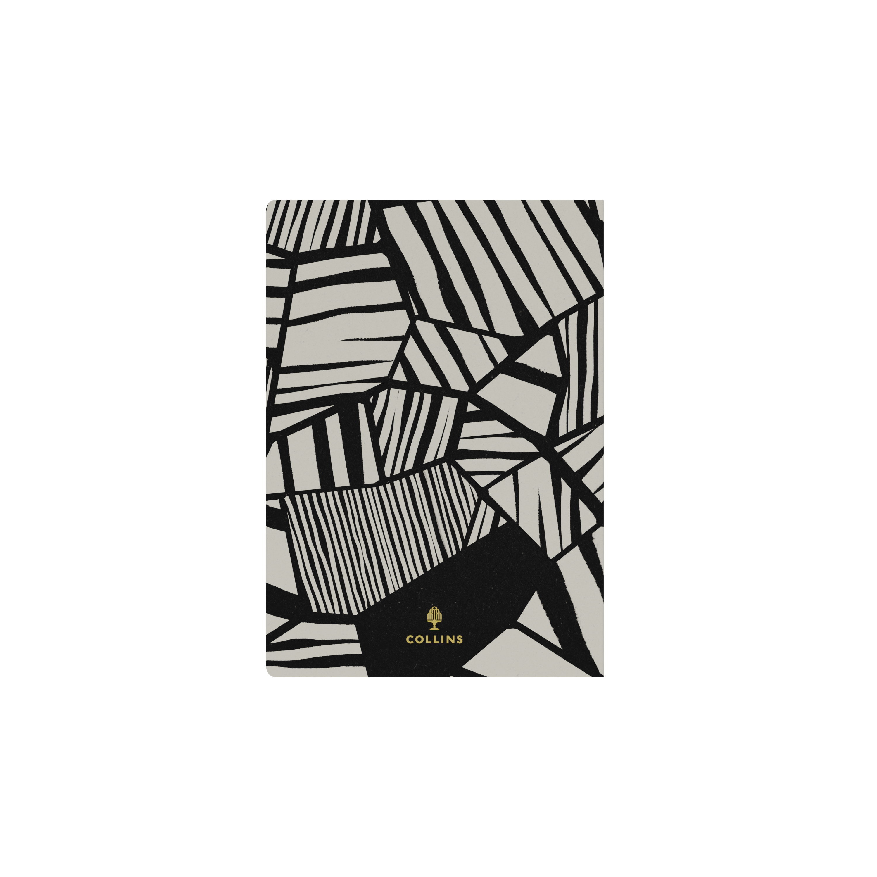 Bold Mono A5 Ruled Notebook