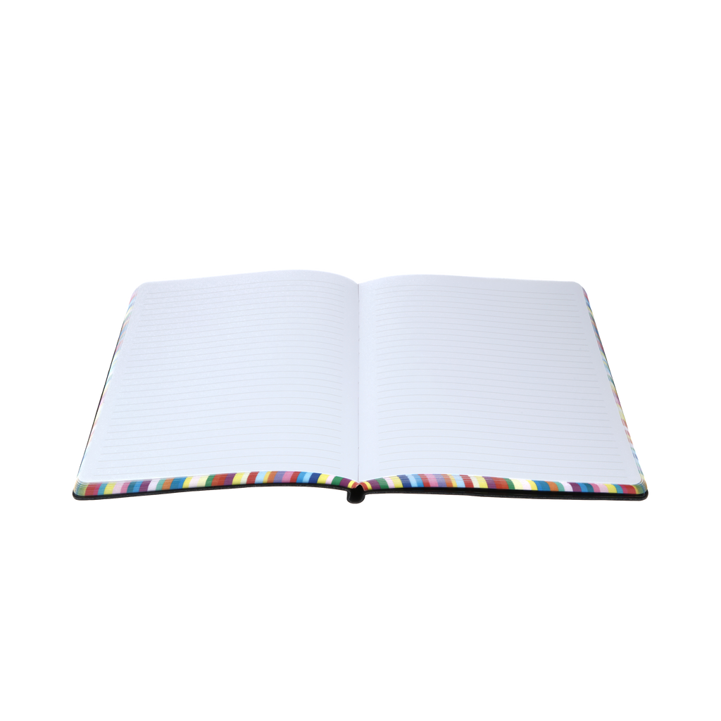 Edge Rainbow -  Notebook A5 Ruled (ED15R)