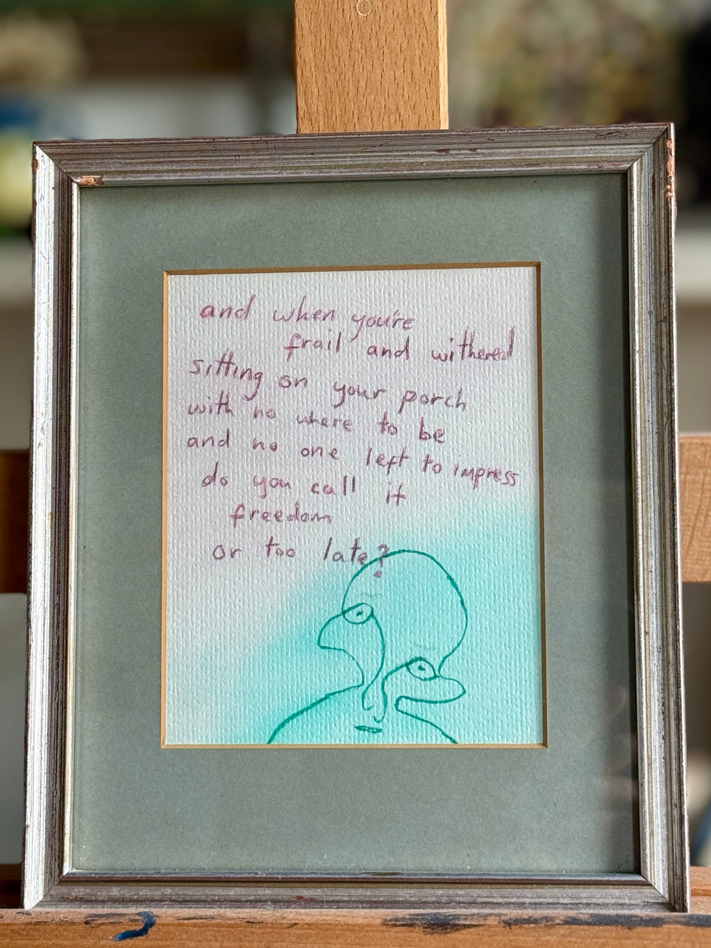 Frail & Withered Poem