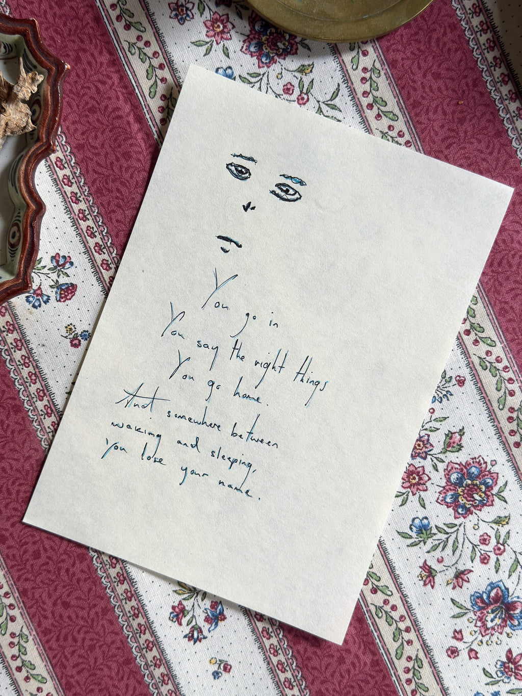 You Go In Poem