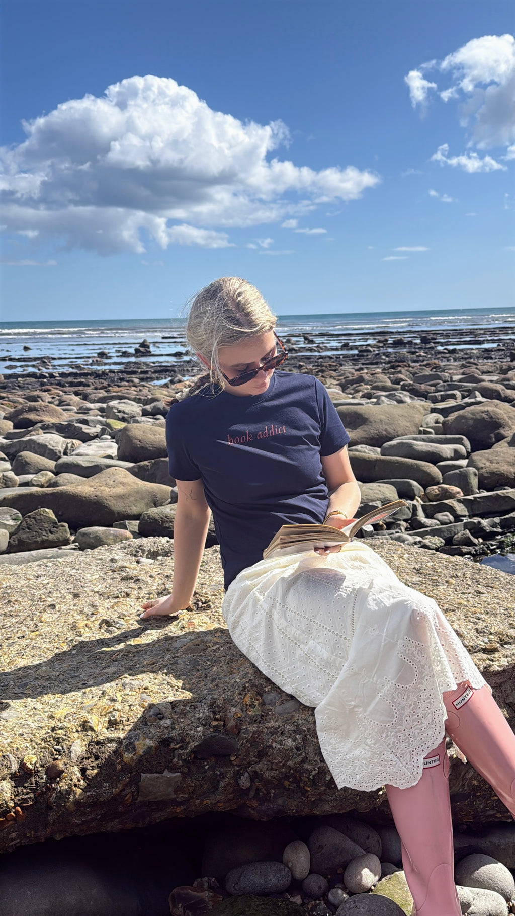 Book Addict Ladies Tee