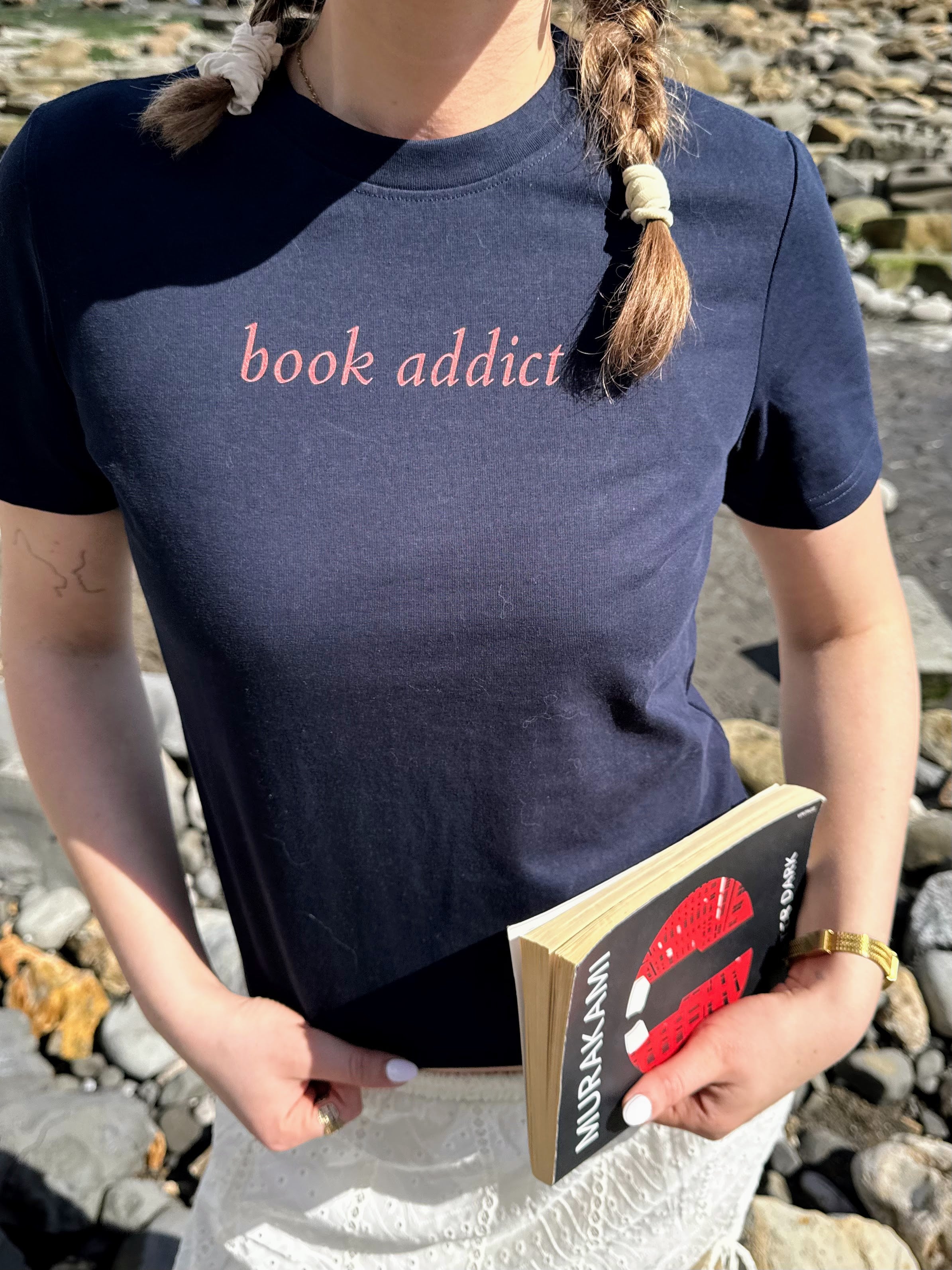 Book Addict Ladies Tee