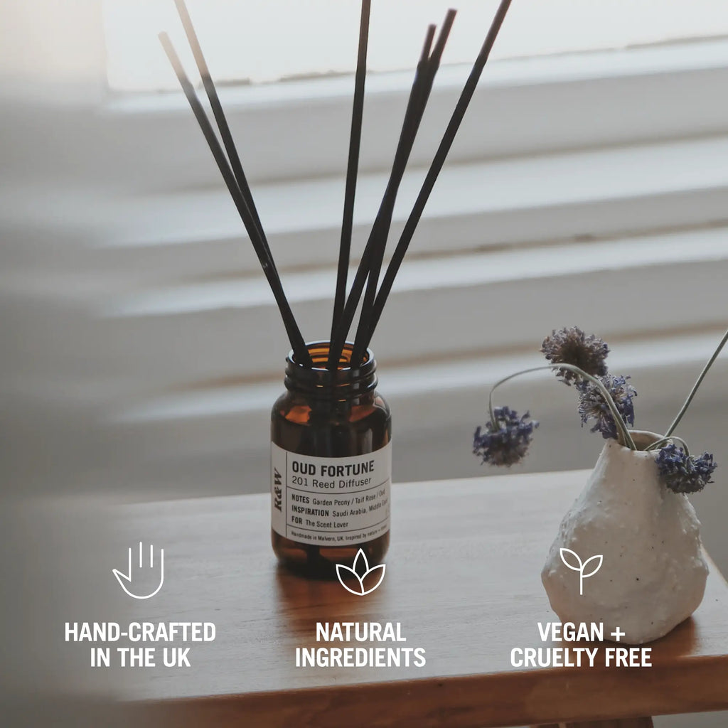 Firenze Leather 100ml Reed Diffuser