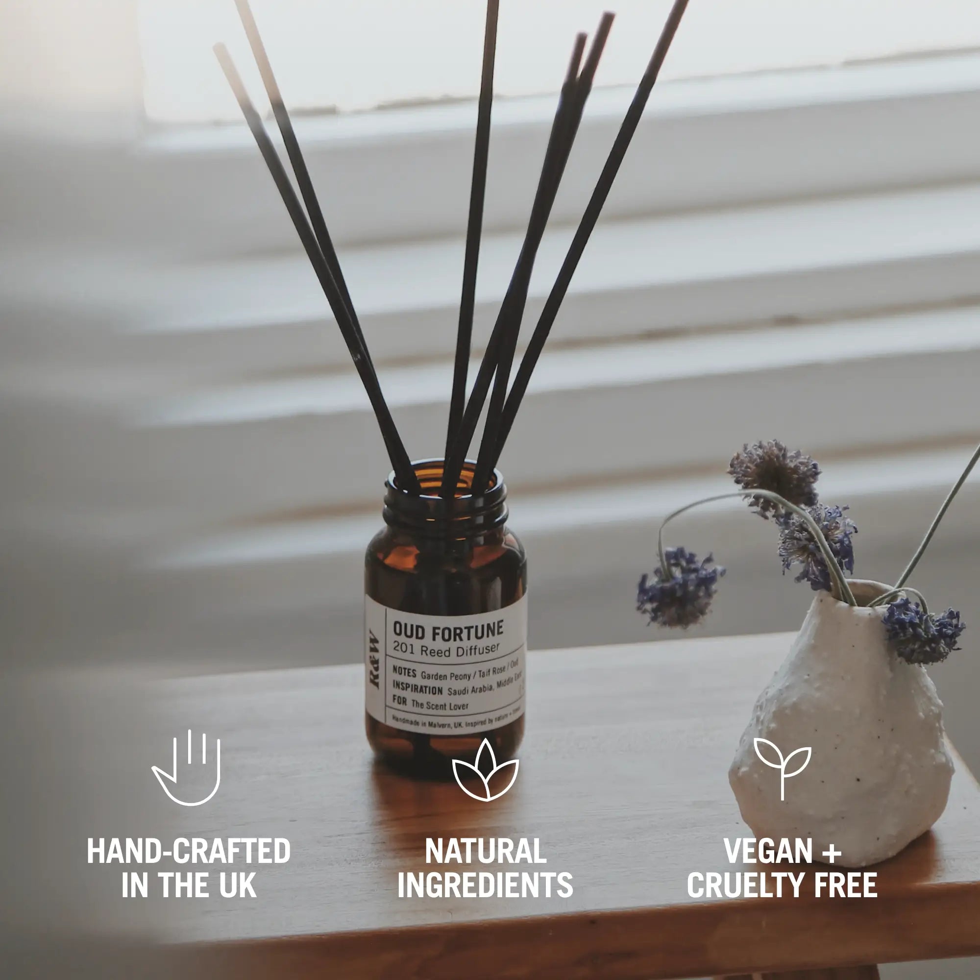 Firenze Leather 100ml Reed Diffuser
