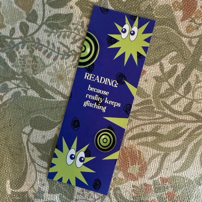 GLITCH - Double-Sided Bookmark