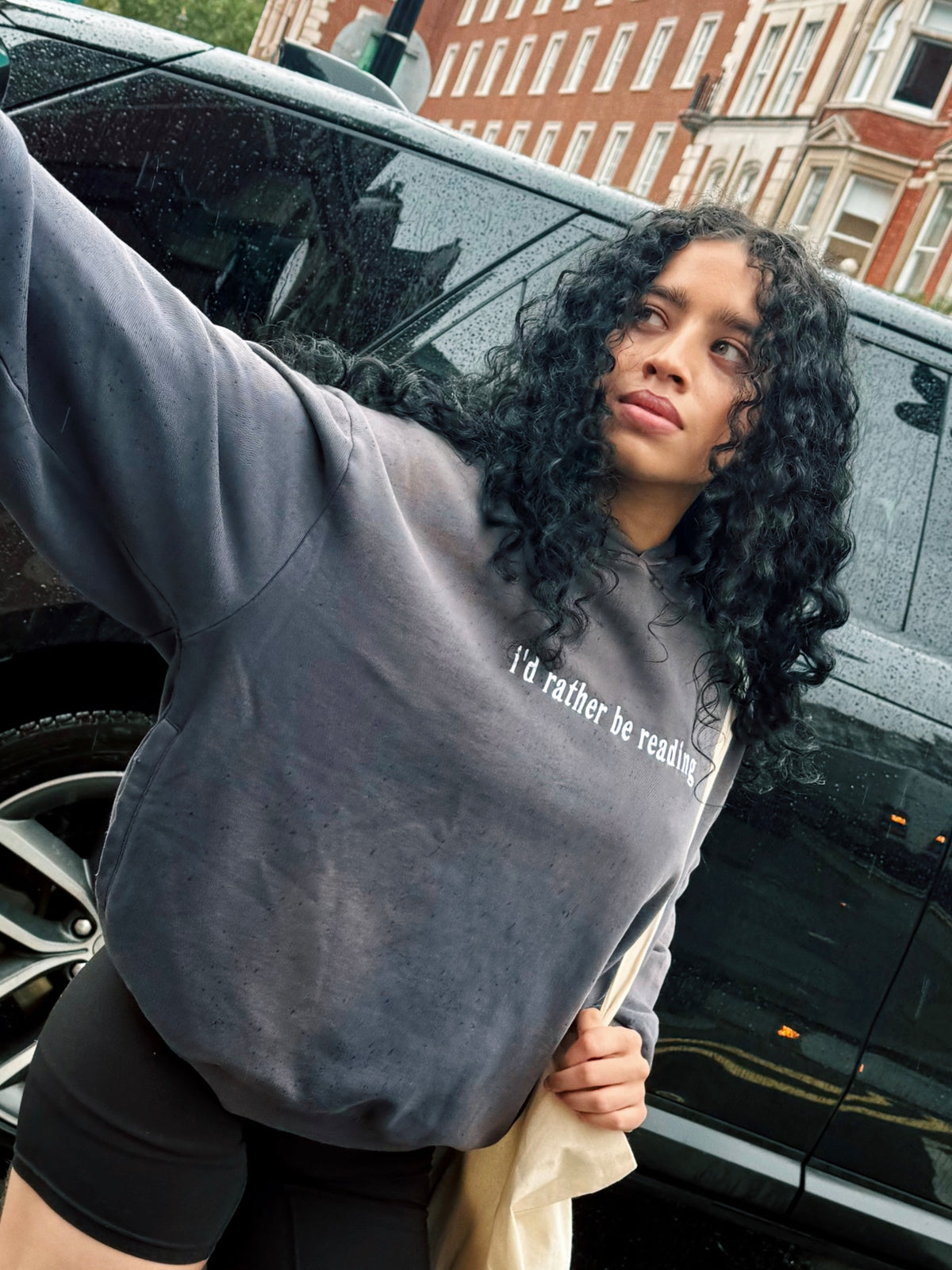 I'd Rather Be Reading Unisex Hoodie