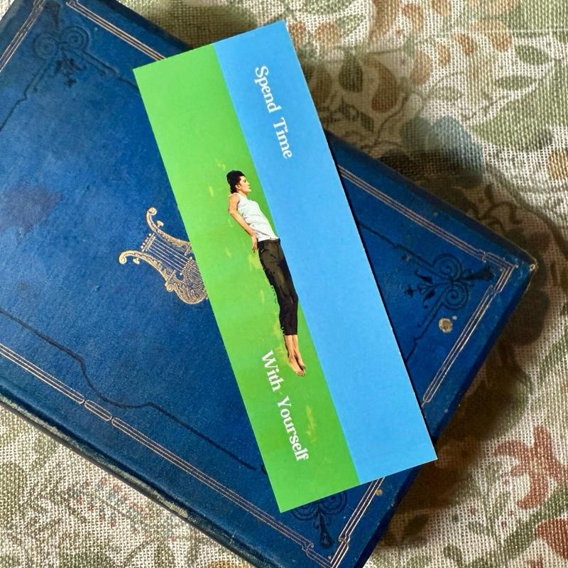 Spend Time With Yourself - Double-Sided Bookmark