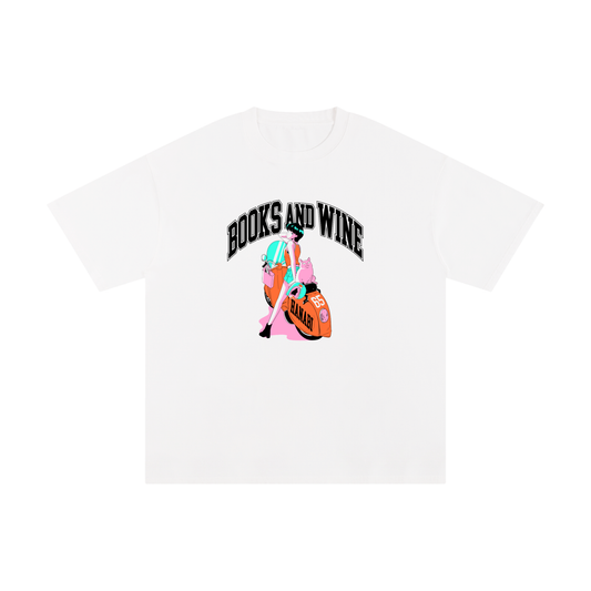 chao! x HANABI Books And Wine tee