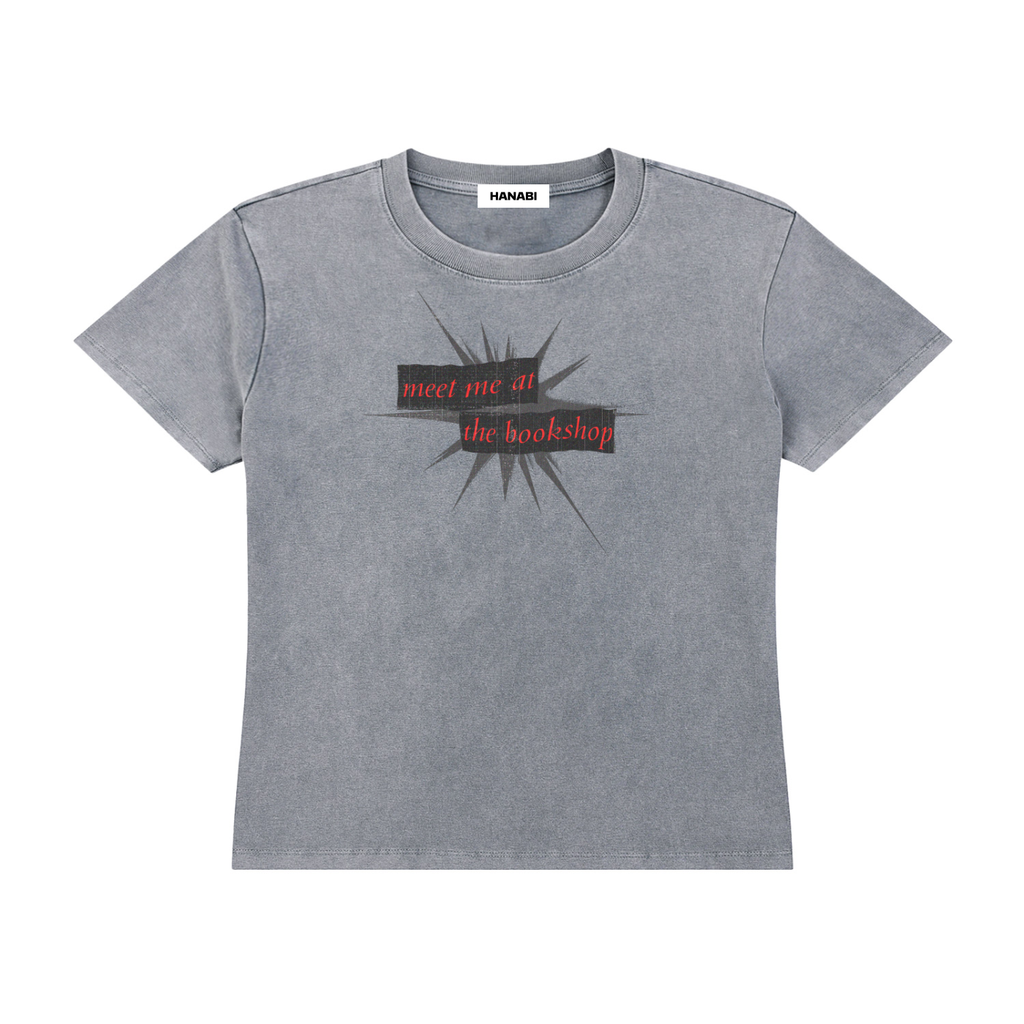 Meet Me At The Bookshop Baby Tee
