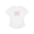 Introverted But Willing To Discuss Books Bodycon Tee