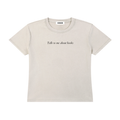 Talk To Me About Books Ladies Tee