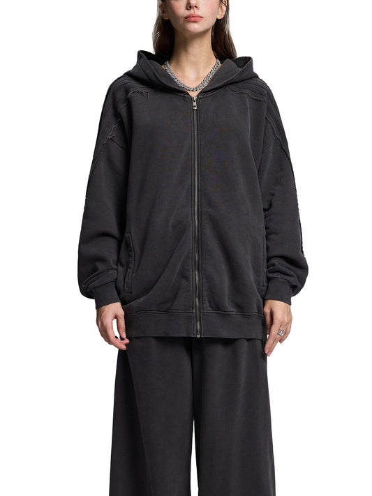 Snow Washed Signature Basic Hoodie