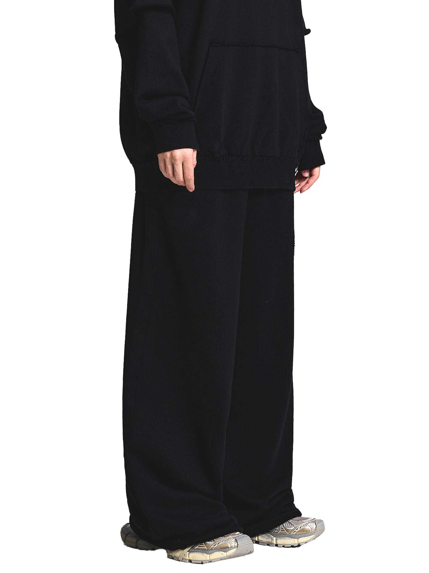 Signature Basic Raw Edge Sweatpants