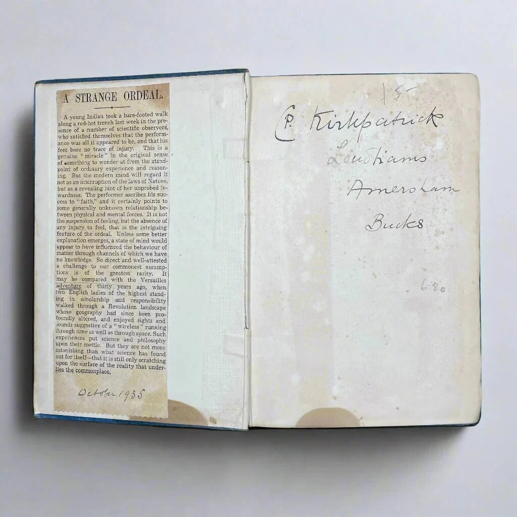 1911 - An Adventure. AN UNSOLVED VICTORIAN TEMPORAL MYSTERY
