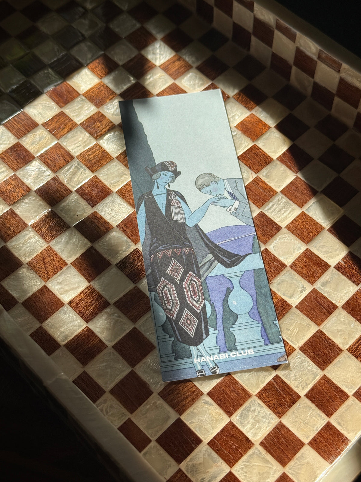 The Socialite Art Deco bookmark by HANABI CLUB